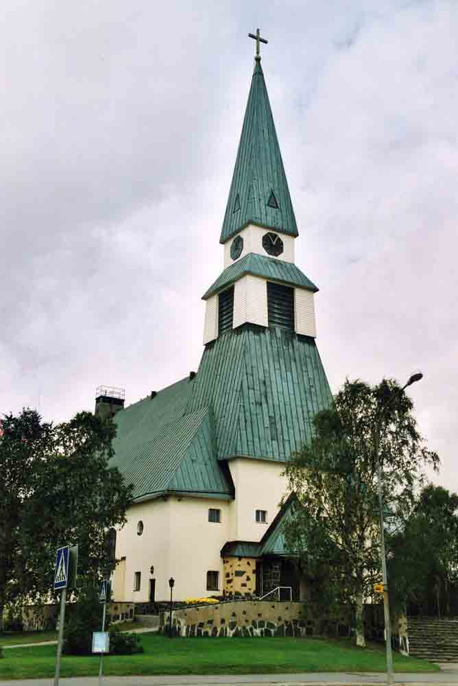 17 - Finlandia - Rovaniemi, iglesia